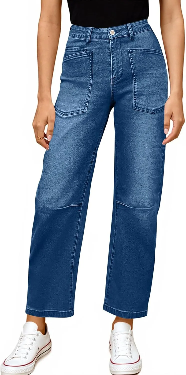 Джинсы женские cargo Y2k прямые с карманами midelxp
Джинсы женские cargo Y2k прямые с карманами midelxp