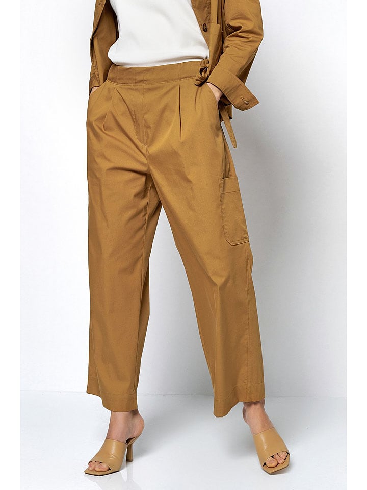 Тканевые брюки Toni, коричневый
Тканевые брюки Toni, коричневый