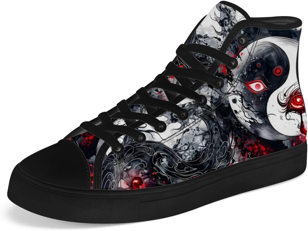 Кеды на высокой подошве Yin и Yang, кроссовки на высокой подошве с шнуровкой, повседневная обувь, подарок для мужчин и женщин Chebing, белый
Кеды на высокой подошве Yin и Yang, кроссовки на высокой подошве с шнуровкой, повседневная обувь, подарок для мужчин и женщин Chebing, белый