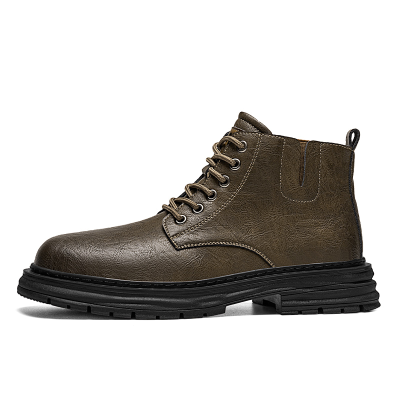 Mulinsen Короткие мартинсы мужские хаки, цвет Khaki
Mulinsen Короткие мартинсы мужские хаки, цвет Khaki