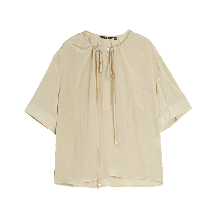 ELLE Рубашка женская Khaki Crew Neck тонкая
ELLE Рубашка женская Khaki Crew Neck тонкая