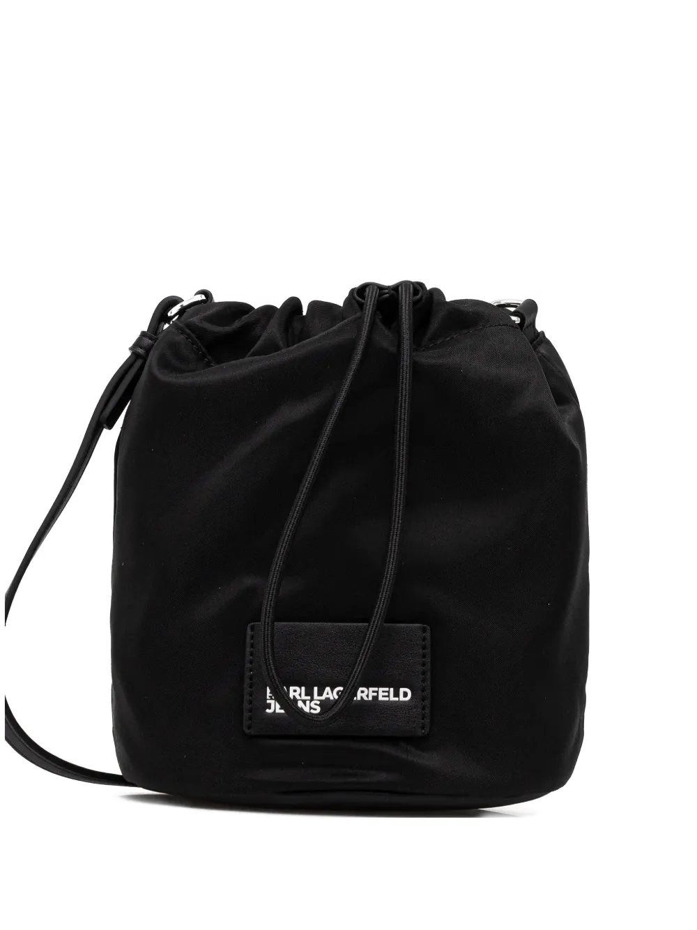 Сумка через плечо с логотипом и застежкой на шнурке Karl Lagerfeld Jeans, черный
Сумка через плечо с логотипом и застежкой на шнурке Karl Lagerfeld Jeans, черный