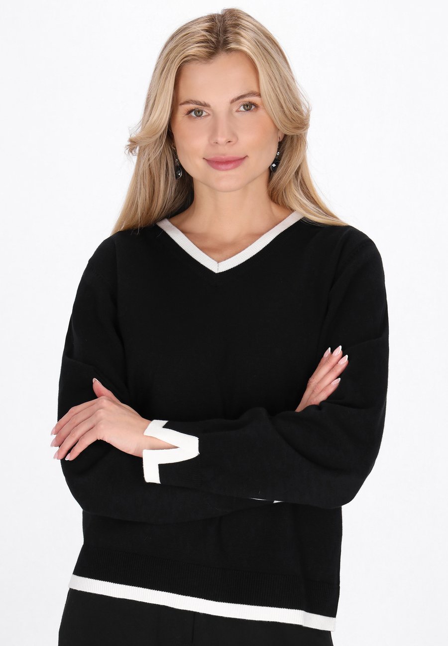 Джемпер usha Jumper, Black/Offwhite/Black
Джемпер usha Jumper, Black/Offwhite/Black