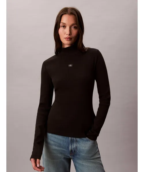 Полуводолазка Slim fit Calvin Klein Jeans, черный
Полуводолазка Slim fit Calvin Klein Jeans, черный