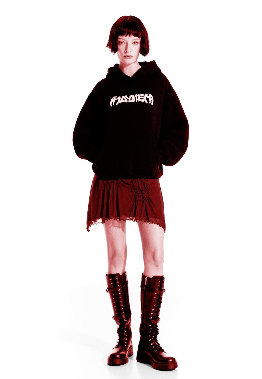 Худи Bershka Hoodie, Black
Худи Bershka Hoodie, Black