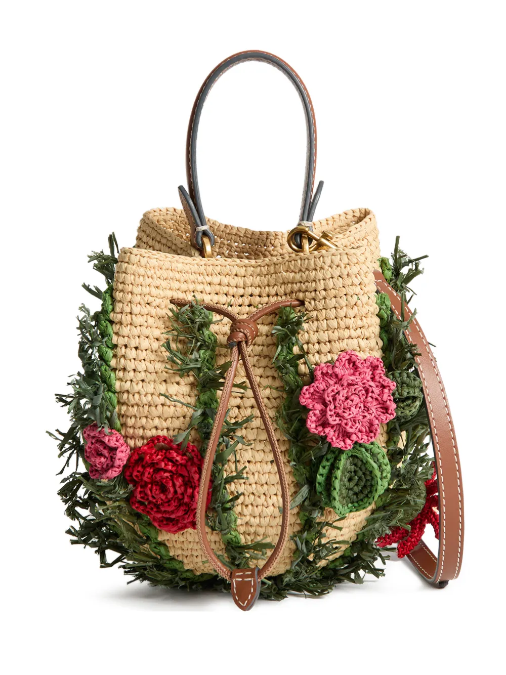 Сумка-ведро из рафии Anya Hindmarch, бежевый
Сумка-ведро из рафии Anya Hindmarch, бежевый