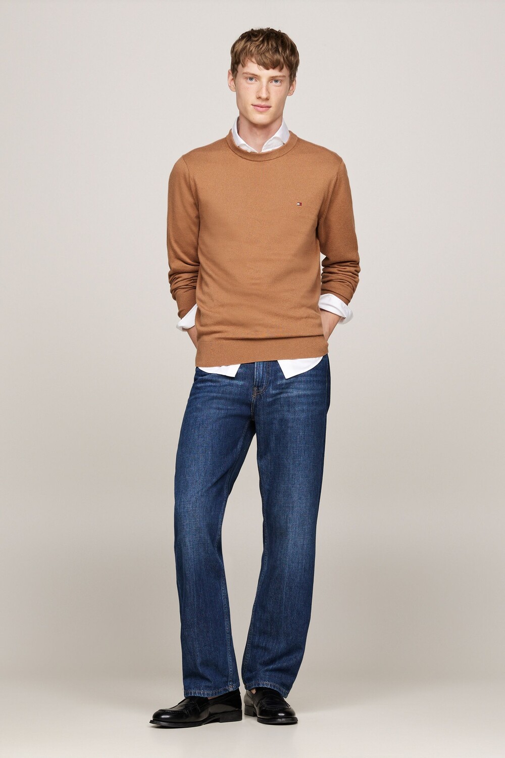 Джемпер из смеси хлопка и кашемира Tommy Hilfiger, коричневый
Джемпер из смеси хлопка и кашемира Tommy Hilfiger, коричневый