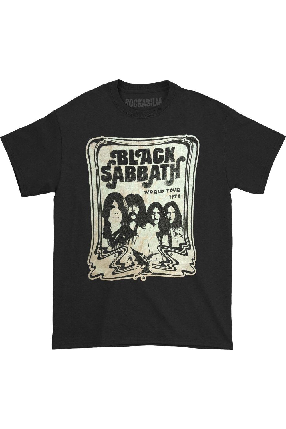 Футболка Мирового тура 1978 года Black Sabbath, черный
Футболка Мирового тура 1978 года Black Sabbath, черный