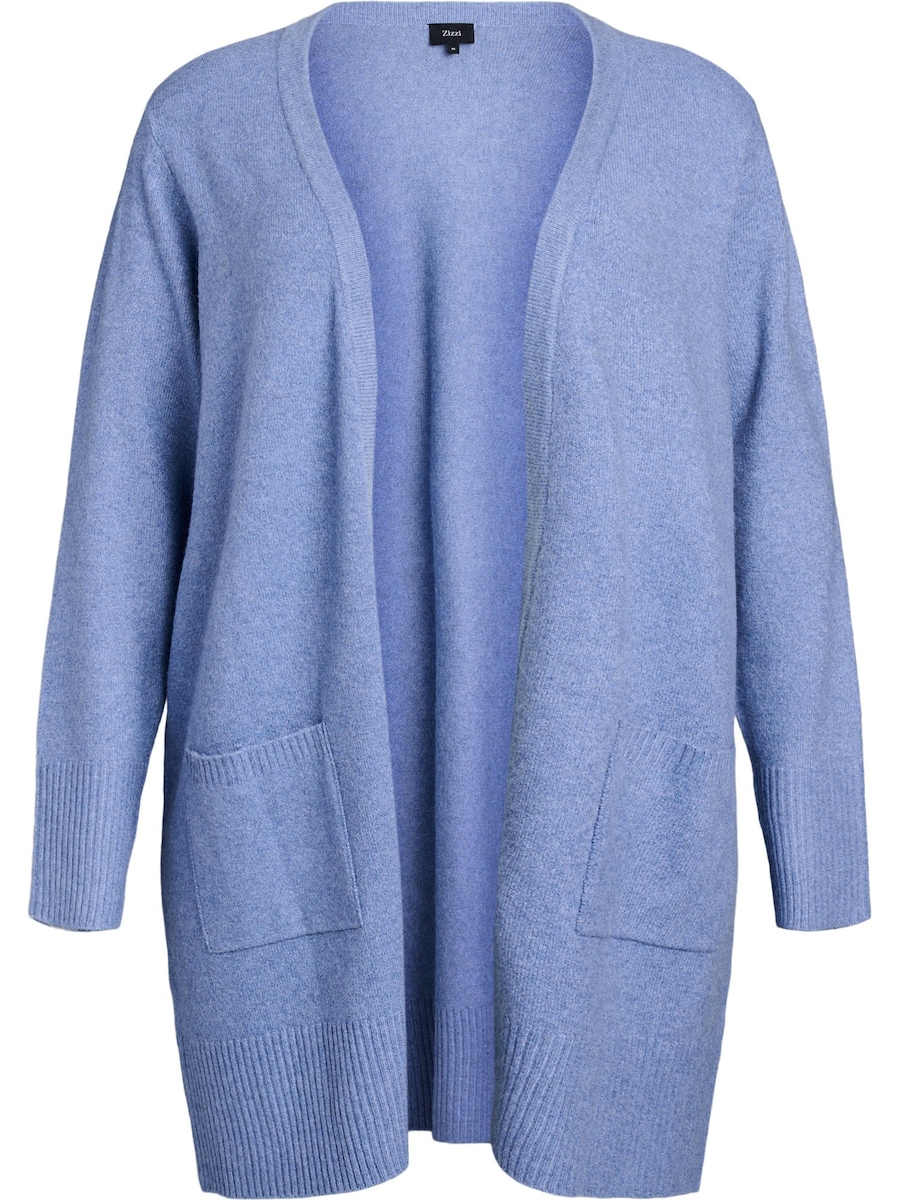 Вязаный кардиган Zizzi Casunny, светло-голубой
Вязаный кардиган Zizzi Casunny, светло-голубой