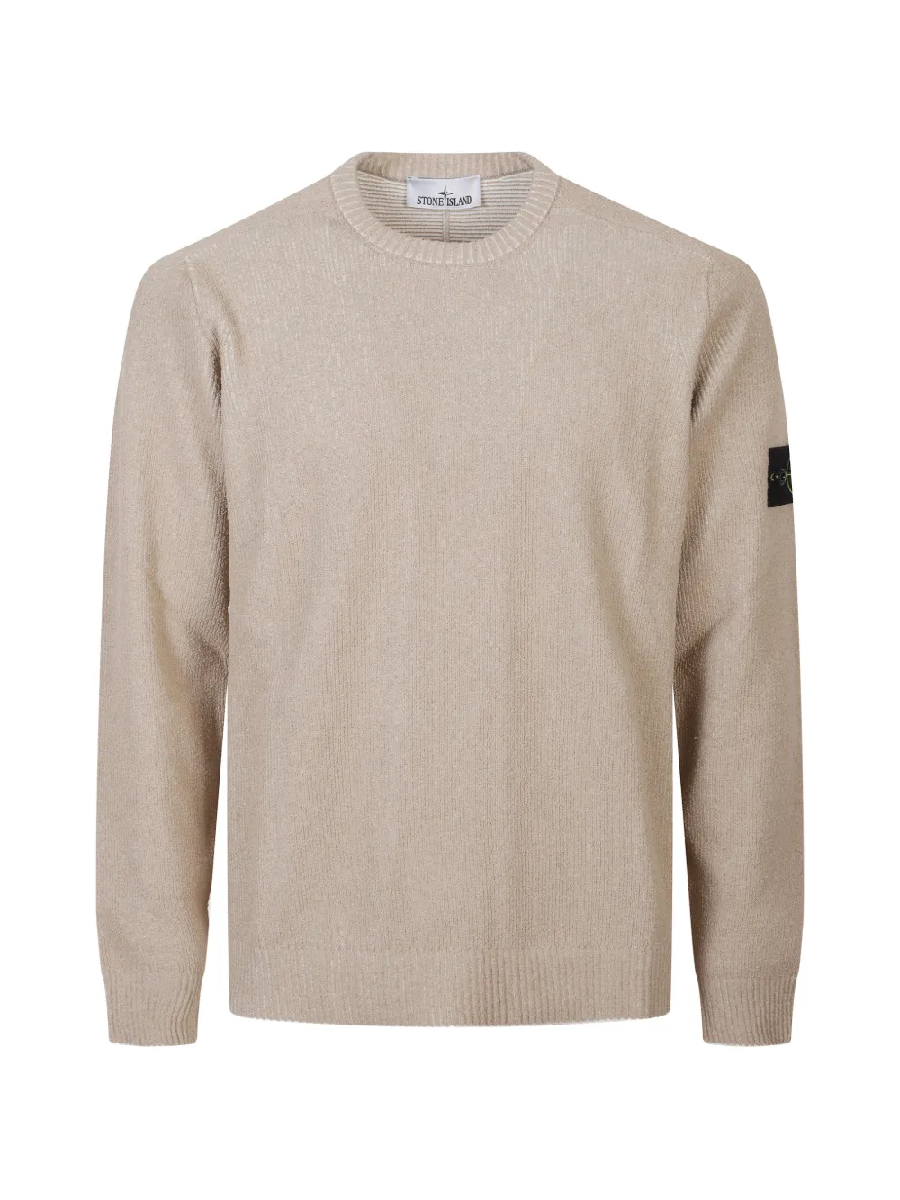 Свитер с круглым вырезом Stone Island, бежевый
Свитер с круглым вырезом Stone Island, бежевый