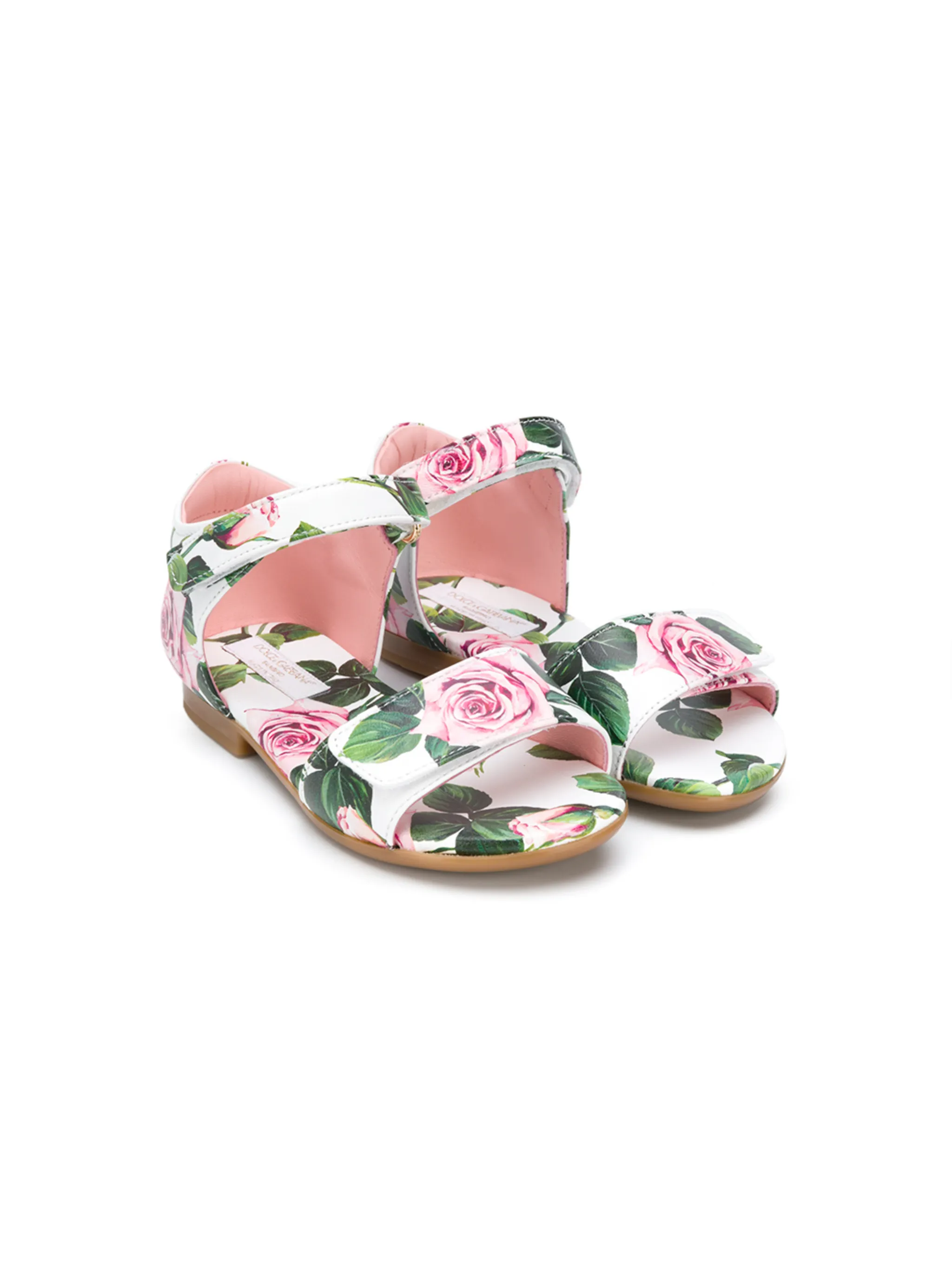 Сандалии на липучках с цветочным принтом Dolce & Gabbana Kids, белый
Сандалии на липучках с цветочным принтом Dolce & Gabbana Kids, белый