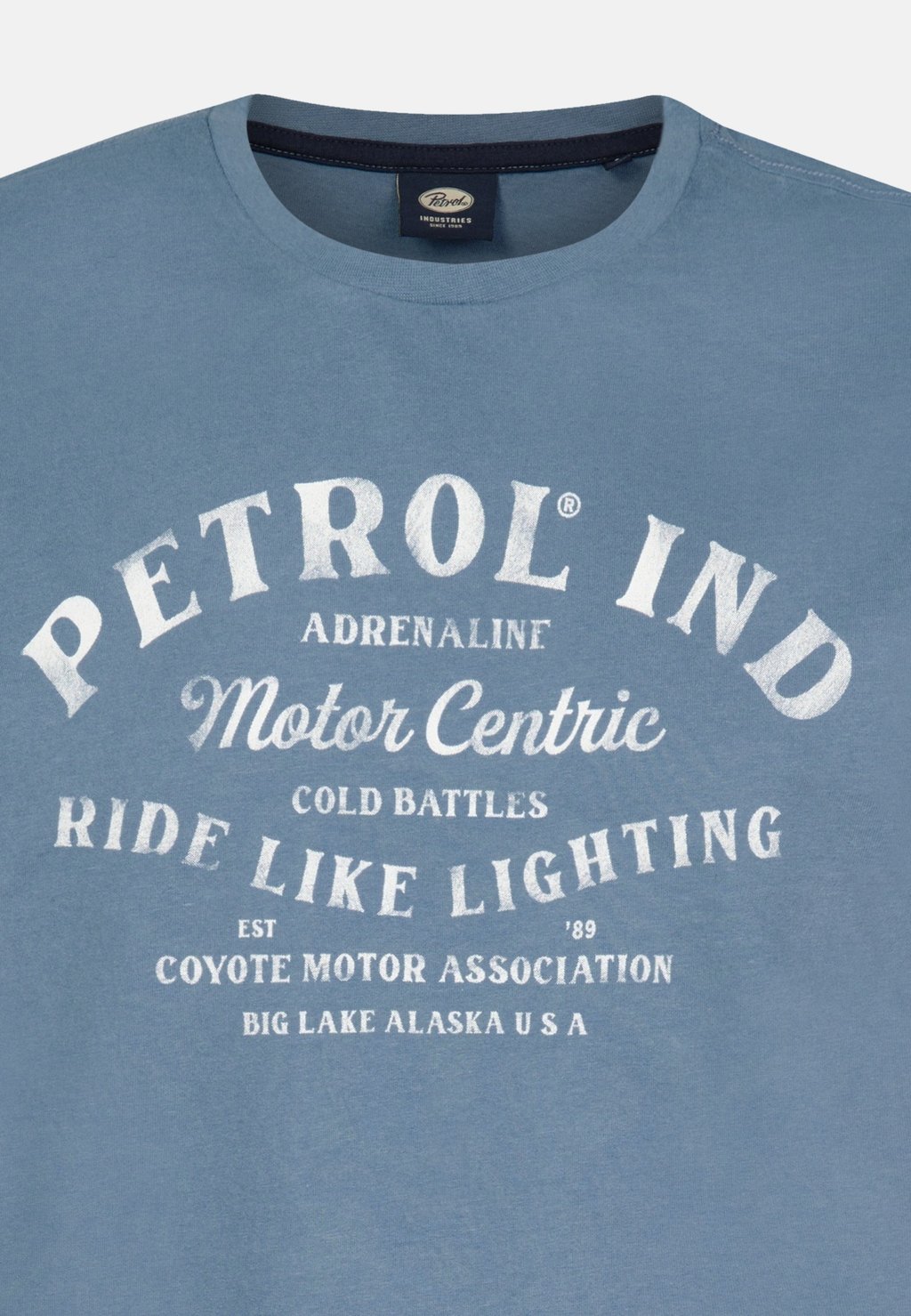 Футболка с принтом KURZARM Petrol Industries, синий
Футболка с принтом KURZARM Petrol Industries, синий