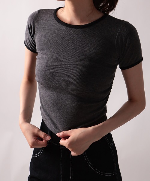 Футболка с коротким рукавом, компактная, двухцветная NANAHACHI, серый
Футболка с коротким рукавом, компактная, двухцветная NANAHACHI, серый