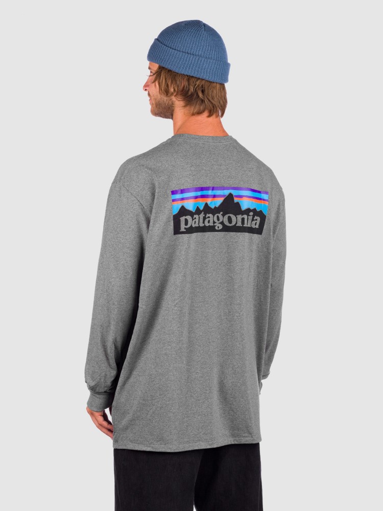 Лонгслив Patagonia P-6 Logo Responsibili Longsleeve, gravel heather
Лонгслив Patagonia P-6 Logo Responsibili Longsleeve, gravel heather