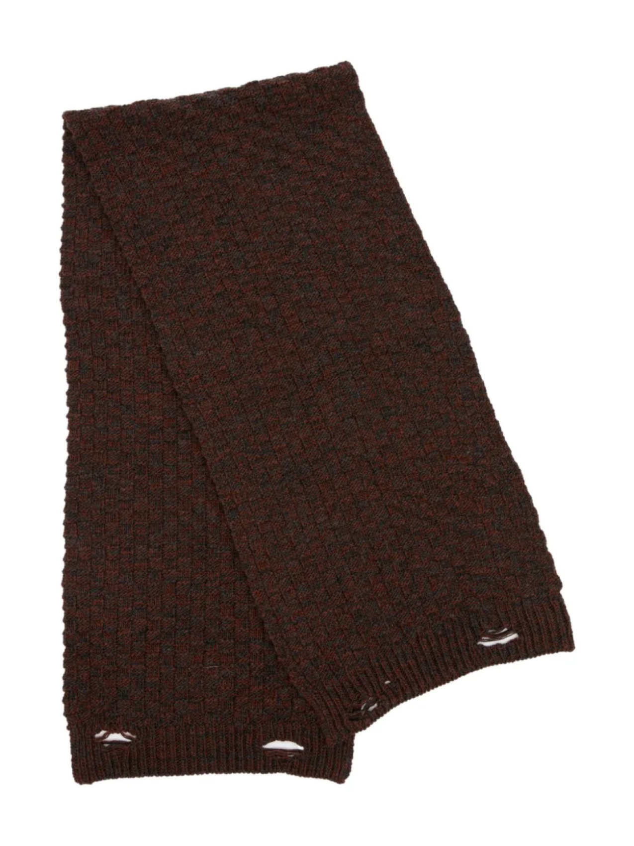 Шарф с нашивкой-логотипом MM6 Maison Margiela, коричневый
Шарф с нашивкой-логотипом MM6 Maison Margiela, коричневый