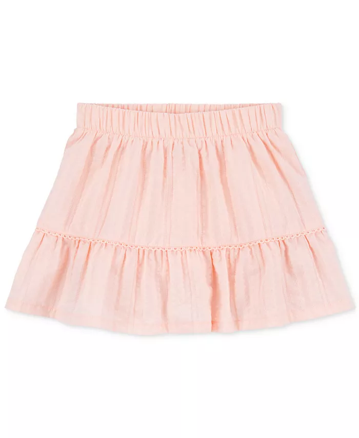 Детская хлопковая юбка-шорты с ярусами для девочек Carter's, розовый
Детская хлопковая юбка-шорты с ярусами для девочек Carter's, розовый