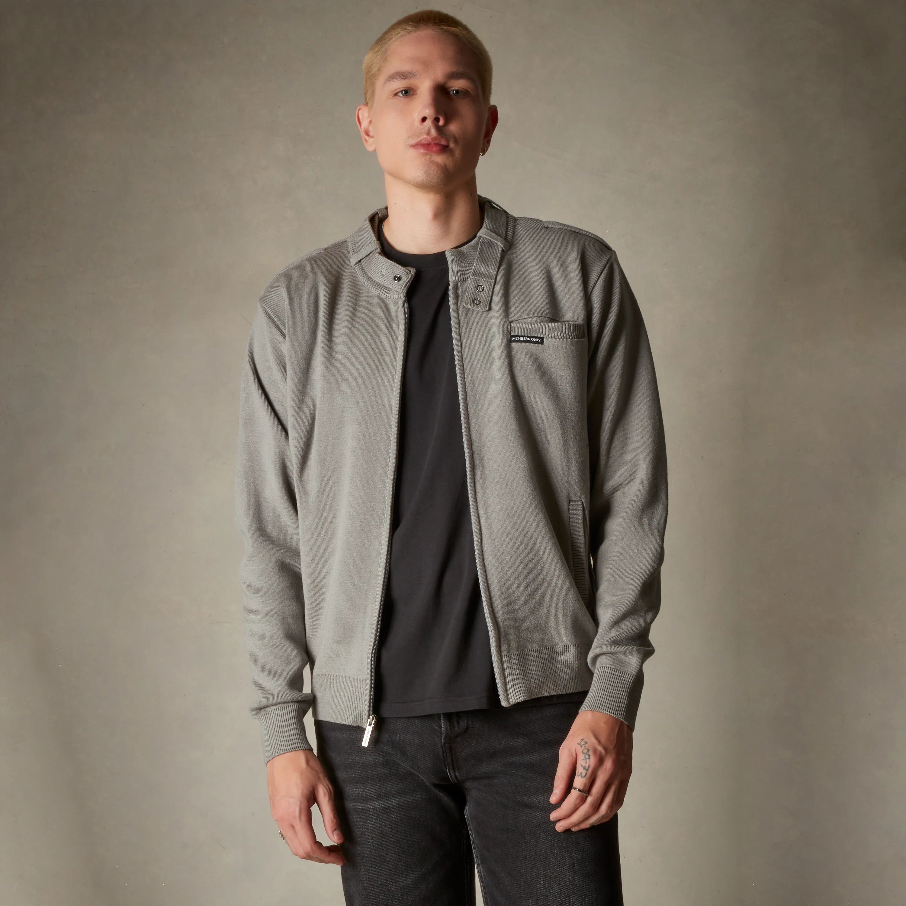 Мужской свитер Iconic Racer Members Only, серый
Мужской свитер Iconic Racer Members Only, серый