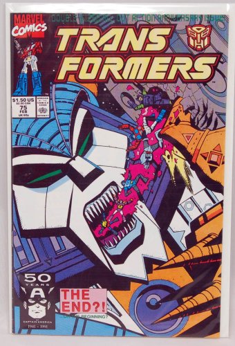 Transformers 75 - On The Edge Of Extinction! - Jazz - Optimus Prime - Comic Book (1) (Marvel Comics)
Transformers 75 - On The Edge Of Extinction! - Jazz - Optimus Prime - Comic Book (1) (Marvel Comics)