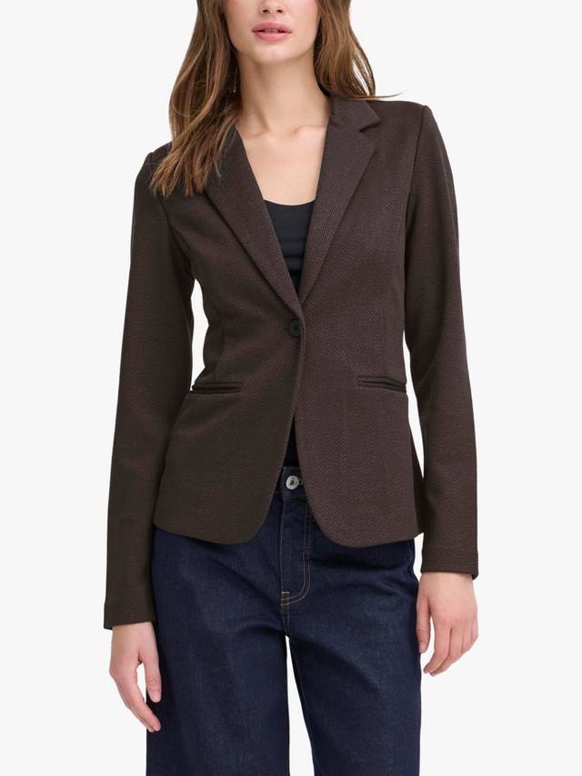 Пиджак Kate Jacquard ICHI, Black Brown
Пиджак Kate Jacquard ICHI, Black Brown