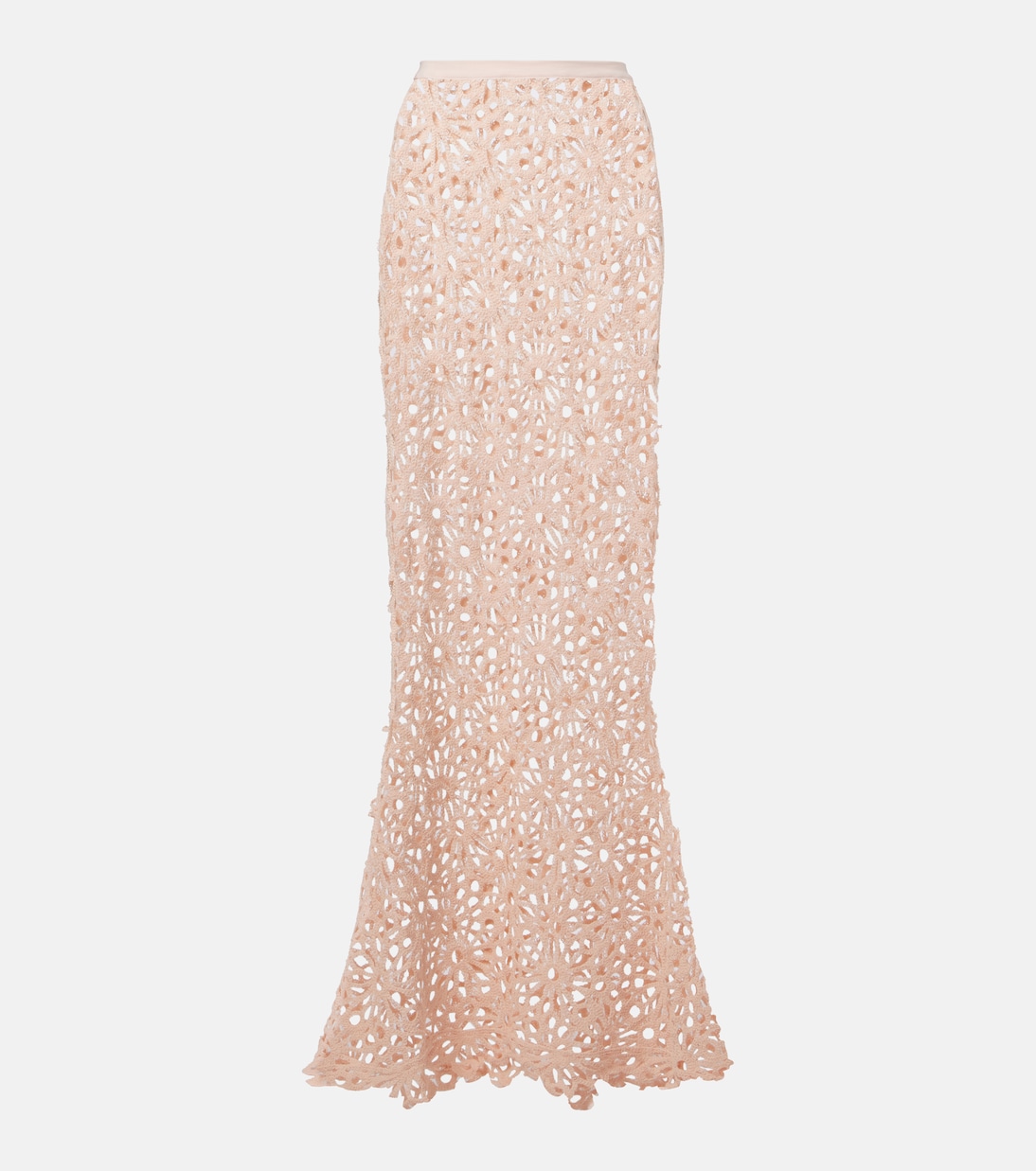 Юбка макси Obie из хлопковой смеси, связанная крючком Norma Kamali, Baby
Юбка макси Obie из хлопковой смеси, связанная крючком Norma Kamali, Baby