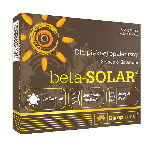 Средство для загара Olimp Beta Solar, 30 шт 
Средство для загара Olimp Beta Solar, 30 шт