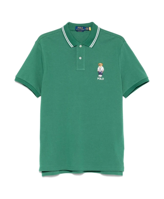 Повседневная зеленая хлопковая рубашка-поло с короткими рукавами Polo Ralph Lauren, зеленый
Повседневная зеленая хлопковая рубашка-поло с короткими рукавами Polo Ralph Lauren, зеленый