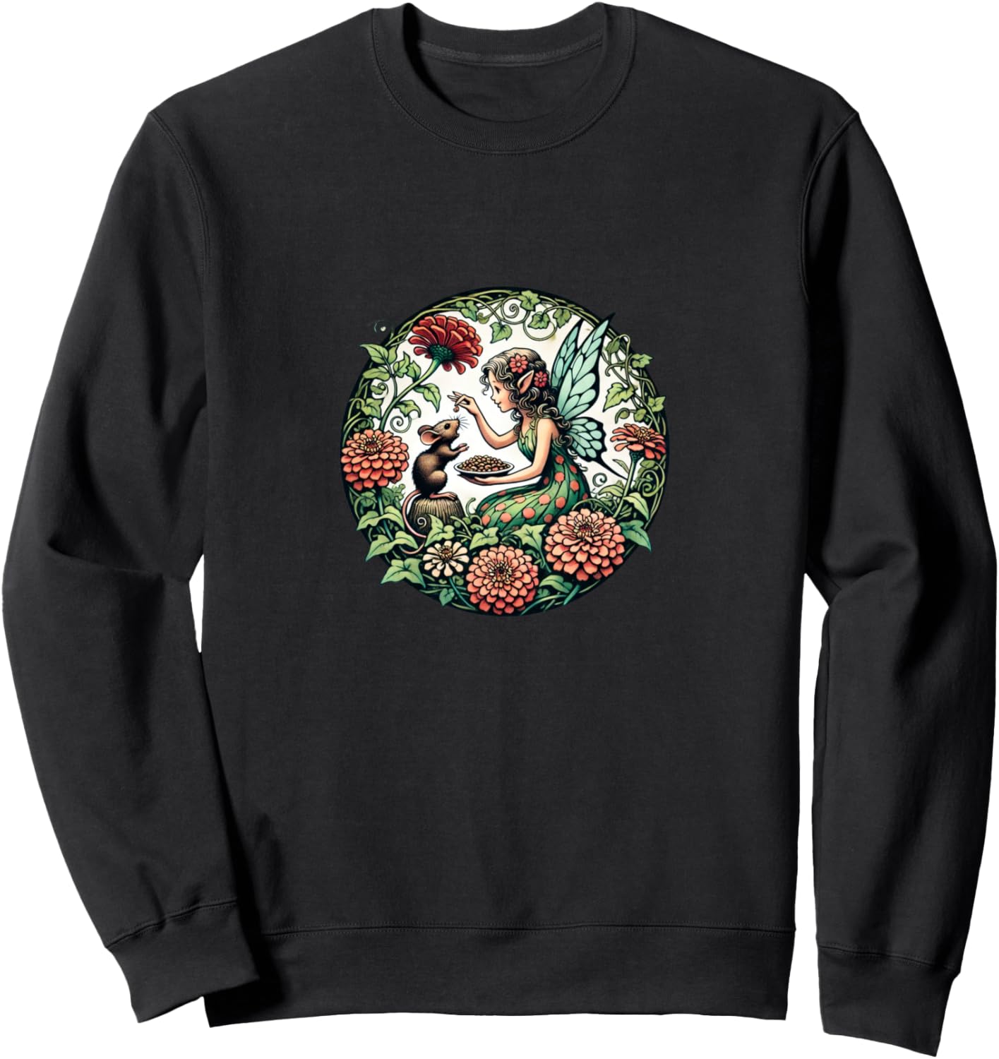 Милая толстовка с изображением сказочной мышки и гриба Vintage Mushrooms Love Snugg, черный
Милая толстовка с изображением сказочной мышки и гриба Vintage Mushrooms Love Snugg, черный