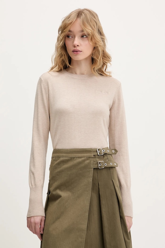 Свитер из шерстяной смеси Guess Jeans, бежевый
Свитер из шерстяной смеси Guess Jeans, бежевый