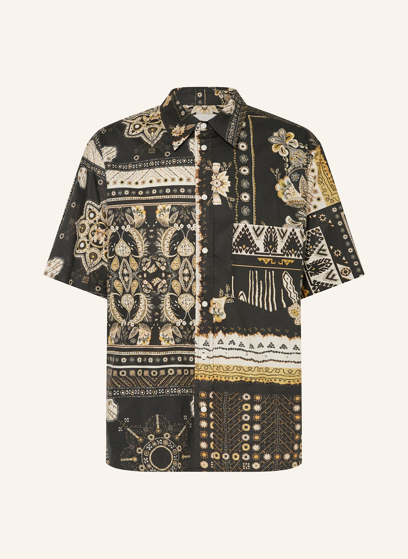 Рубашка с короткими рукавами, удобная посадка Isabel Marant, мультиколор
Рубашка с короткими рукавами, удобная посадка Isabel Marant, мультиколор