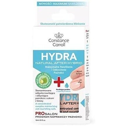 Hydra Natural After Гибридное увлажняющее питательное средство для ногтей 10 мл, Constance Carroll
Hydra Natural After Гибридное увлажняющее питательное средство для ногтей 10 мл, Constance Carroll