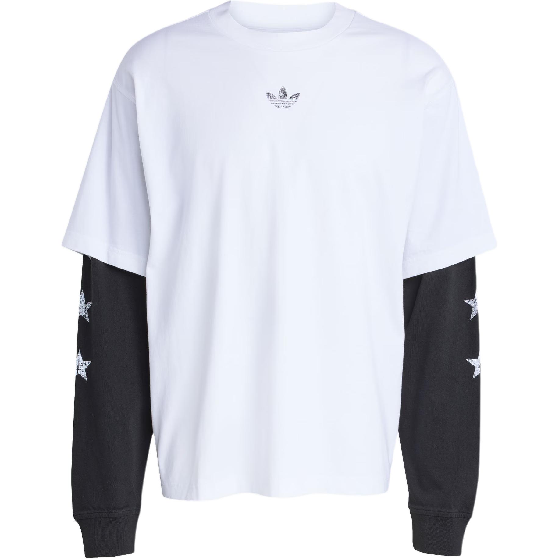 Графическая футболка Double T мужская Adidas Originals, белый/черный
Графическая футболка Double T мужская Adidas Originals, белый/черный
