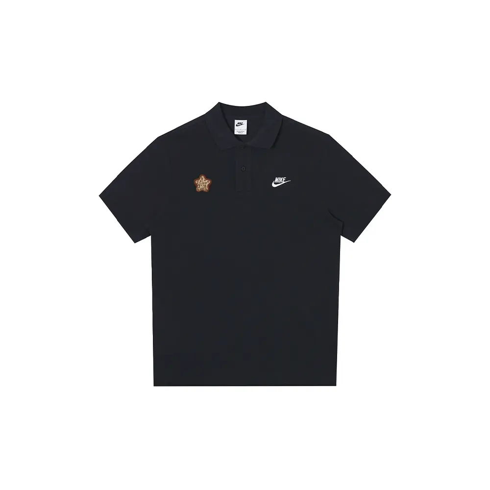 Рубашка поло унисекс черная Nike, черный
Рубашка поло унисекс черная Nike, черный