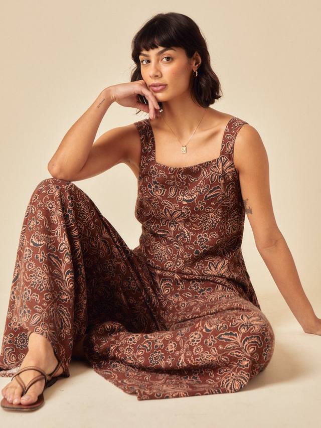 Бриана джемпер из льняной ткани с абстрактным принтом Nobody's Child, Brown
Бриана джемпер из льняной ткани с абстрактным принтом Nobody's Child, Brown