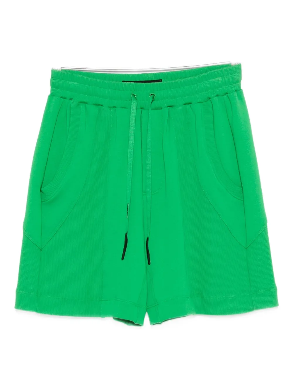 Трикотажные шорты с эластичным поясом на шнурке Notrainproof, зеленый 
Трикотажные шорты с эластичным поясом на шнурке Notrainproof, зеленый