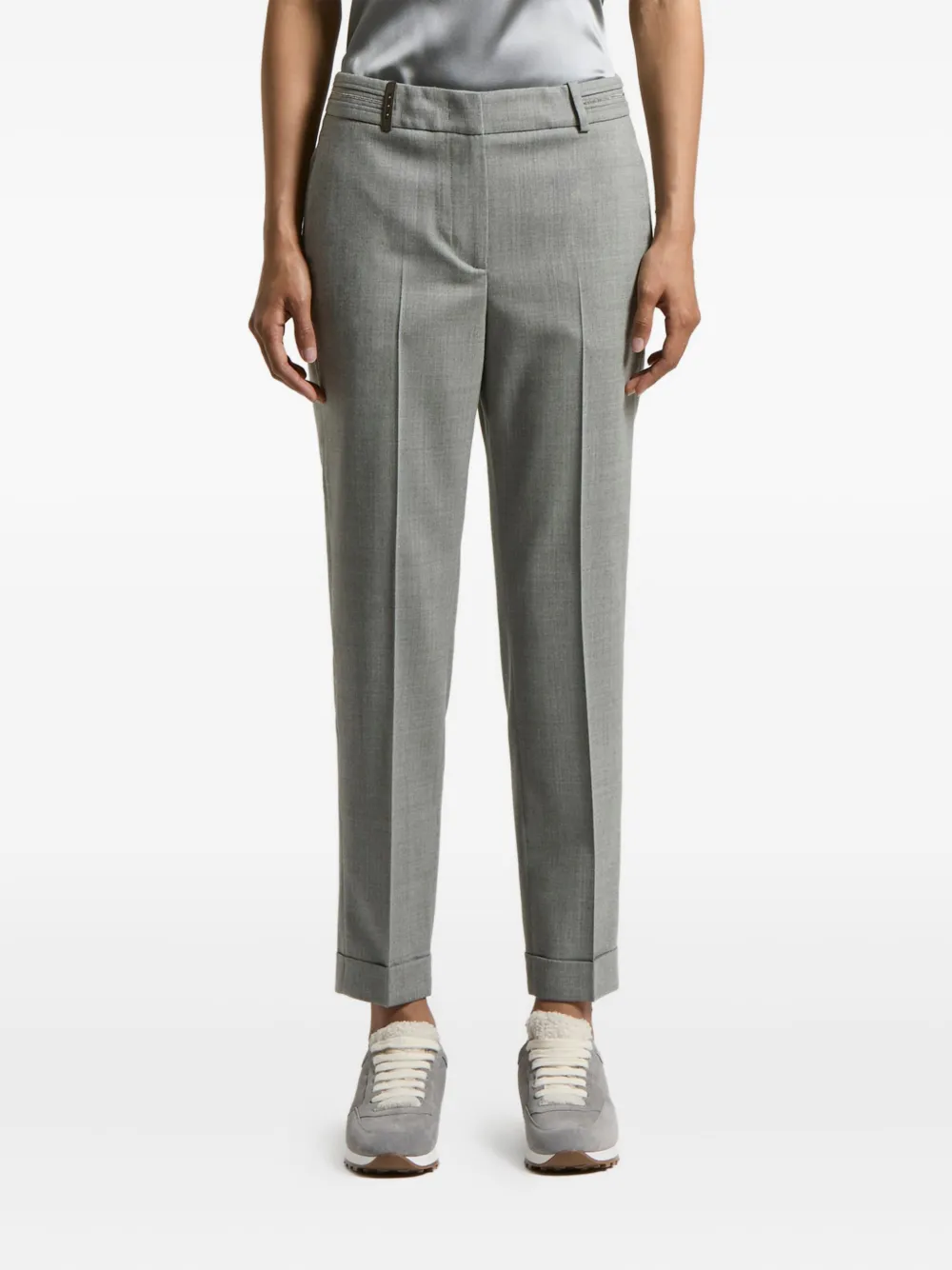 Брюки с цепочкой Peserico, серый
Брюки с цепочкой Peserico, серый