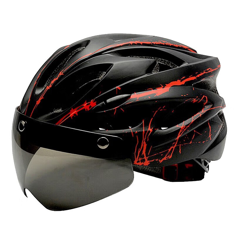 Шлем для велоспорта Adandyish с магнитными очками, черный/красный
Шлем для велоспорта Adandyish с магнитными очками, черный/красный