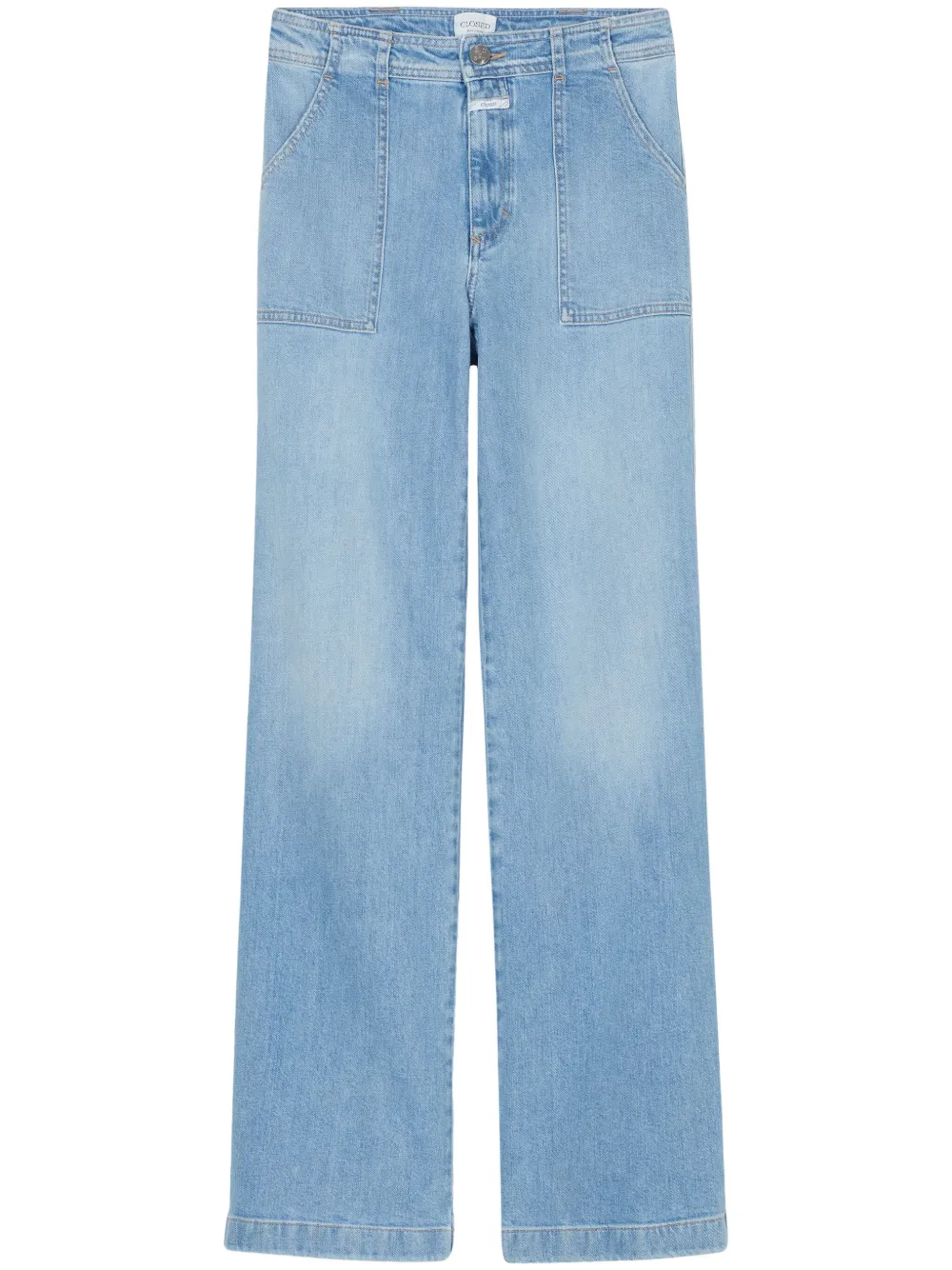 Прямые джинсы с завышенной талией Closed, синий
Прямые джинсы с завышенной талией Closed, синий
