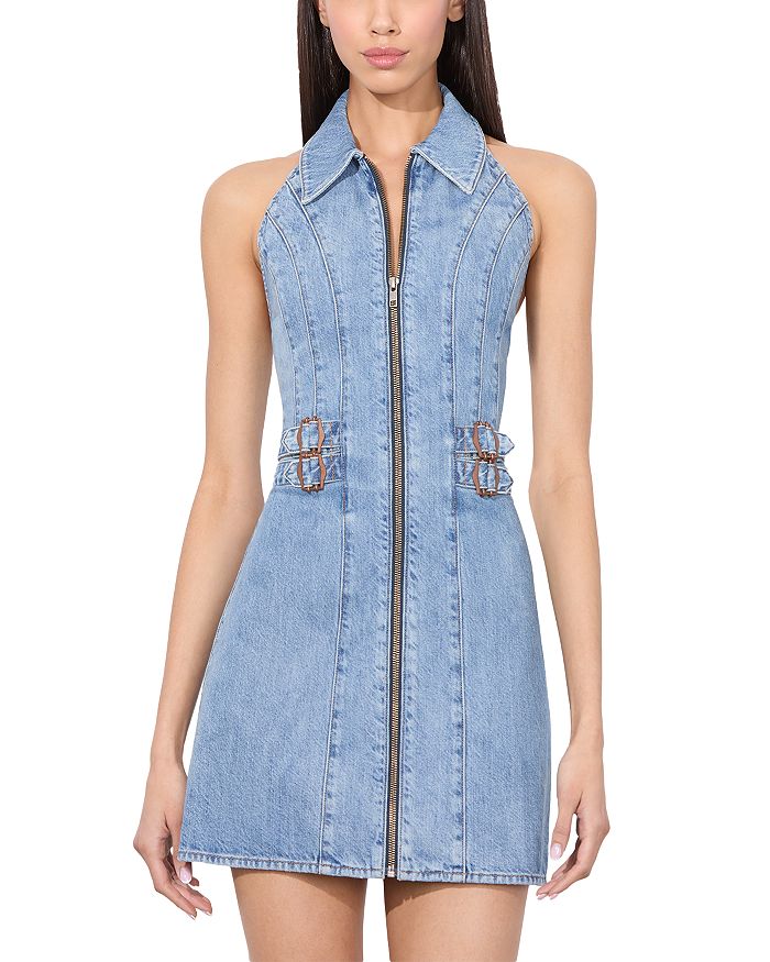 Аксель - мини-платье с молнией спереди Alice and Olivia, синий
Аксель - мини-платье с молнией спереди Alice and Olivia, синий