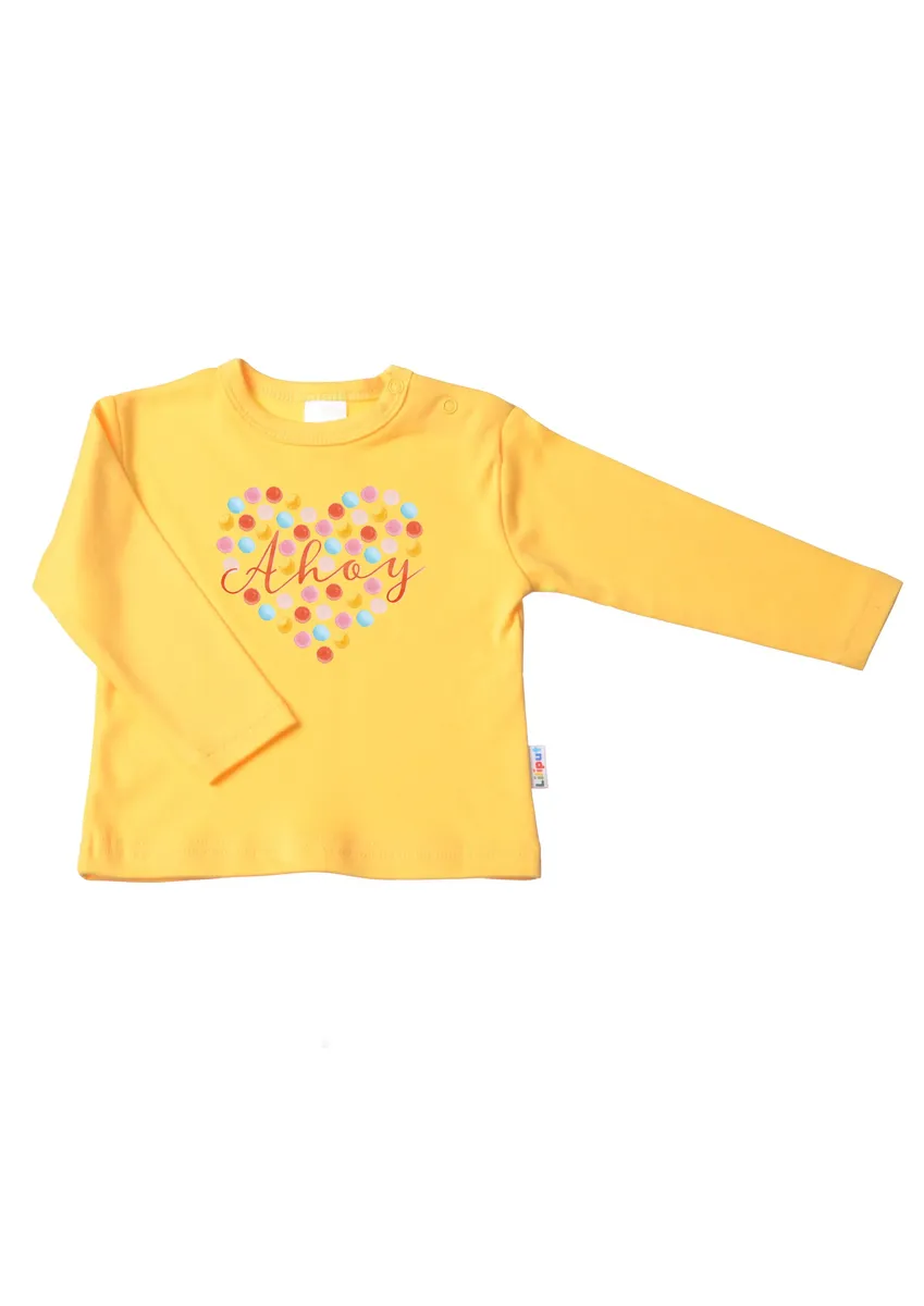 Лилипутская рубашка с длинными рукавами "Ahoy" и кнопками на плече Liliput, желтый
Лилипутская рубашка с длинными рукавами "Ahoy" и кнопками на плече Liliput, желтый