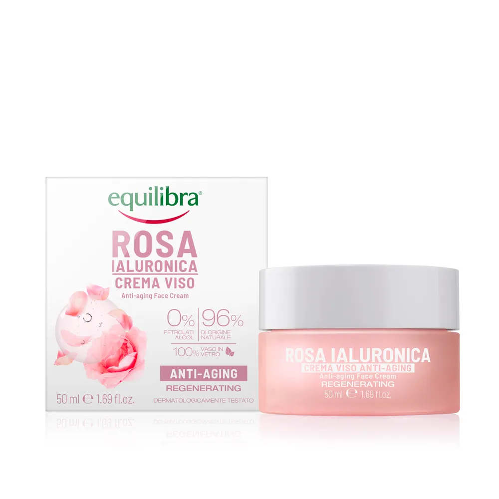 Equilibra Rosa Hyaluronica Антивозрастной крем для лица 50 мл Антивозрастной крем
Equilibra Rosa Hyaluronica Антивозрастной крем для лица 50 мл Антивозрастной крем