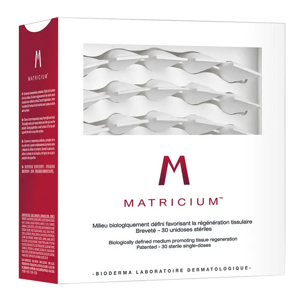 Регенерирующий уход за кожей лица, 30x1 мл/1 упаковка. Bioderma Matricium 
Регенерирующий уход за кожей лица, 30x1 мл/1 упаковка. Bioderma Matricium