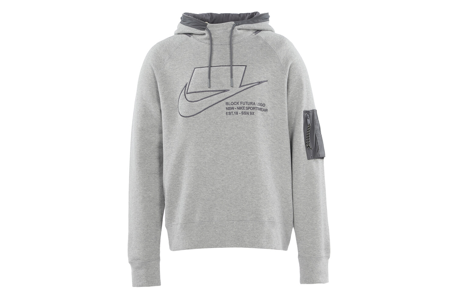 Толстовка мужская темно-серая вересковая Nike, темно-серый
Толстовка мужская темно-серая вересковая Nike, темно-серый