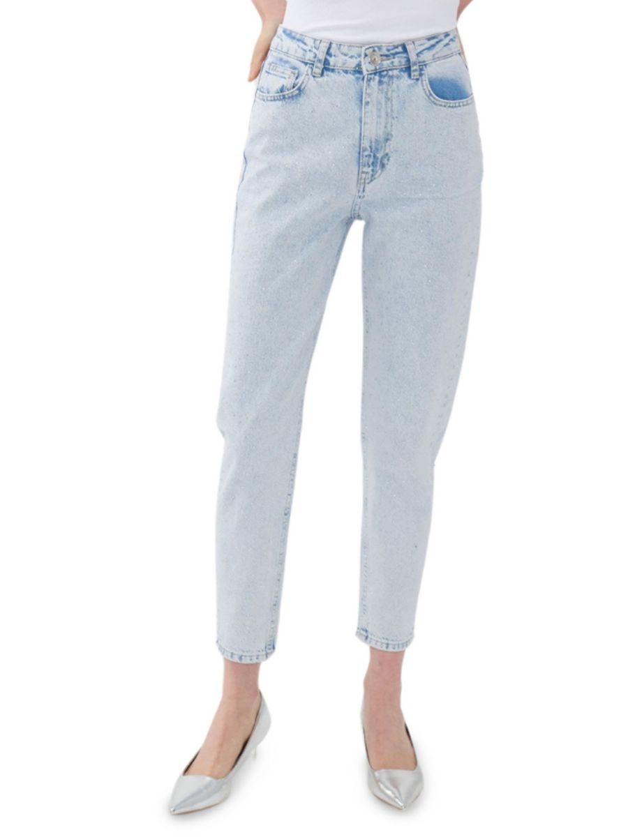 Выцветшие джинсы по щиколотку Nocturne, синий
Выцветшие джинсы по щиколотку Nocturne, синий