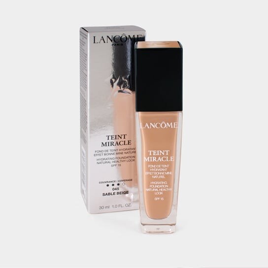 Тональный крем-иллюминатор 045 Sable Beige, SPF 15, 30 мл Lancome, Teint Miracle
Тональный крем-иллюминатор 045 Sable Beige, SPF 15, 30 мл Lancome, Teint Miracle