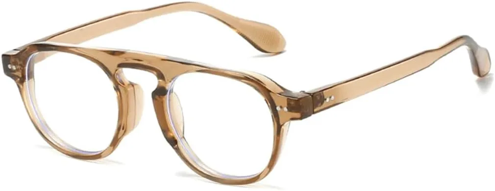 Солнцезащитные очки в стиле ретро с заклепками, квадратная форма, женские, защита от УФ-излучения UV400, модные мужские, прозрачная оправа TVTBBVV, Tea Clear
Солнцезащитные очки в стиле ретро с заклепками, квадратная форма, женские, защита от УФ-излучения UV400, модные мужские, прозрачная оправа TVTBBVV, Tea Clear