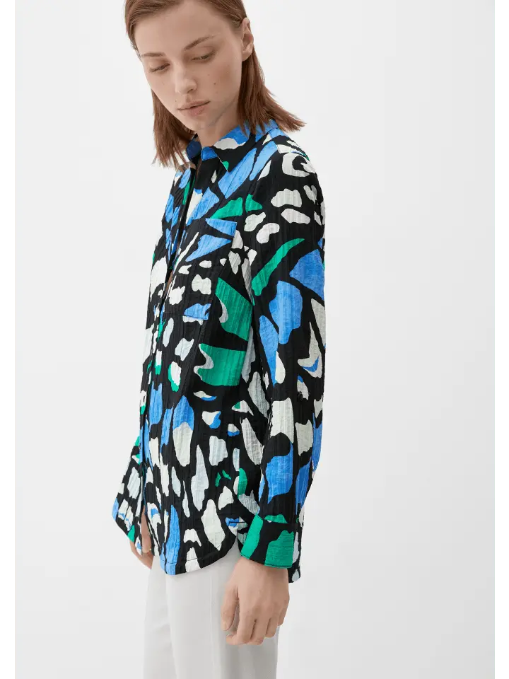 Блуза sOliver langarm, цвет mehrfarbig-schwarz
Блуза sOliver langarm, цвет mehrfarbig-schwarz