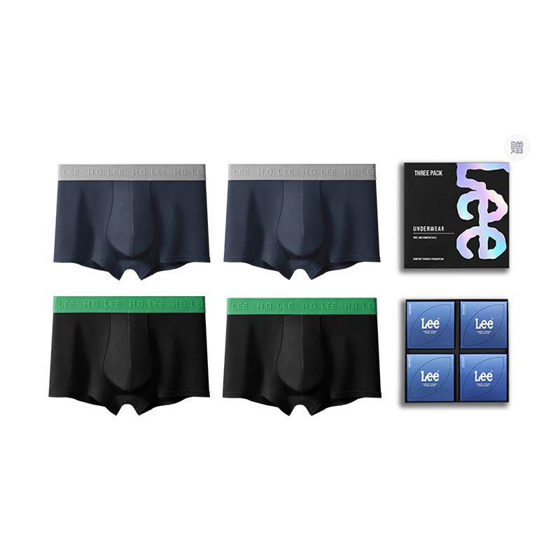 Lee Подарочный набор мужского белья бокс 4 шт
Lee Подарочный набор мужского белья бокс 4 шт