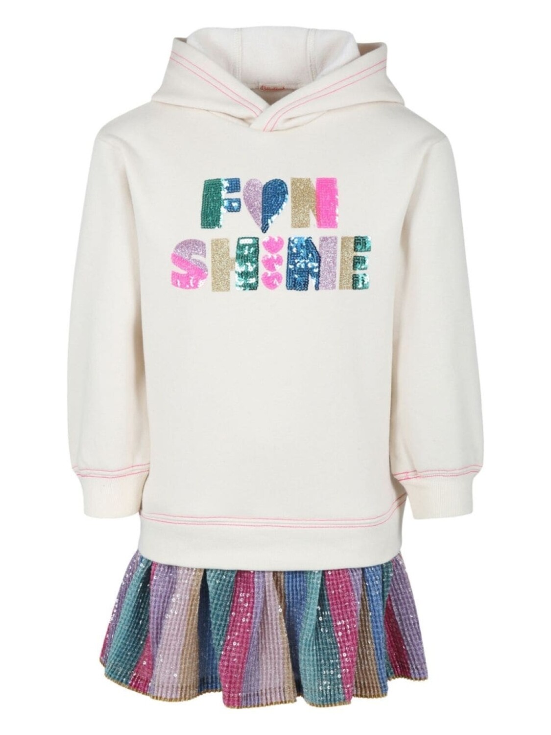 Billieblush платье с капюшоном, украшенное пайетками, белый
Billieblush платье с капюшоном, украшенное пайетками, белый