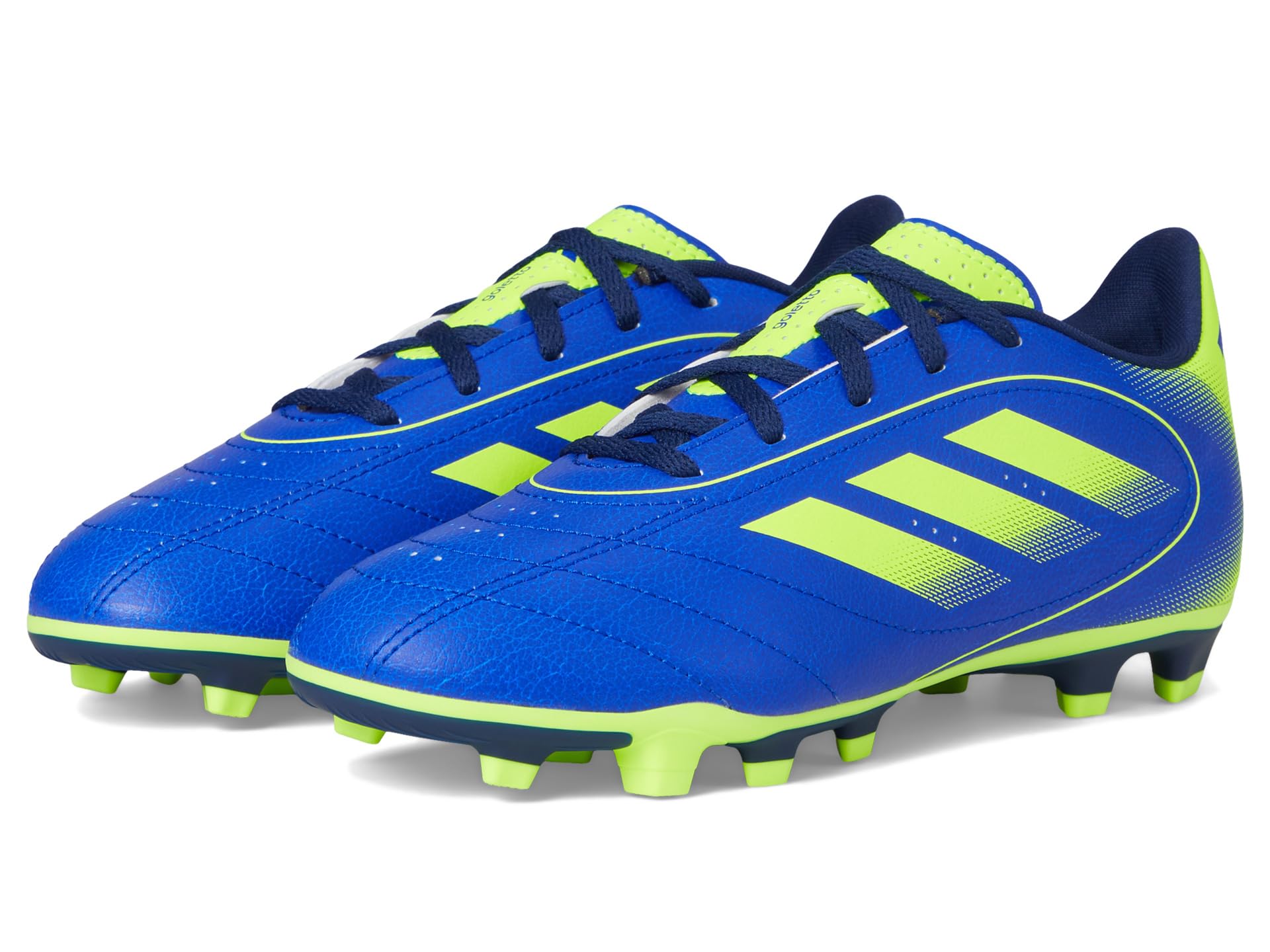 Кроссовки adidas Kids Goletto Ix Firm Ground/Multi Ground Soccer Cleats, цвет Lucid Blue/Lucid Lemon/Dark Blue
Кроссовки adidas Kids Goletto Ix Firm Ground/Multi Ground Soccer Cleats, цвет Lucid Blue/Lucid Lemon/Dark Blue