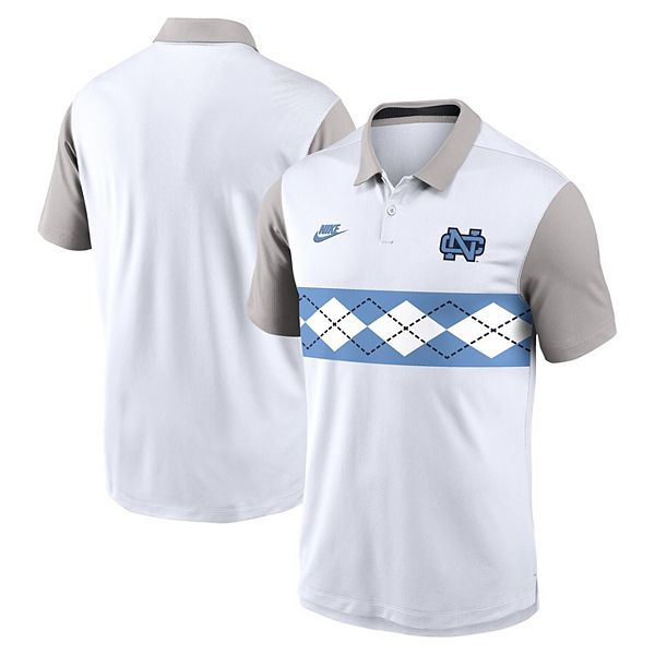 Мужская бело-серая футболка North Carolina Tar Heels Athletic Prep Legacy Logo Vapor Performance Polo Nike
Мужская бело-серая футболка North Carolina Tar Heels Athletic Prep Legacy Logo Vapor Performance Polo Nike